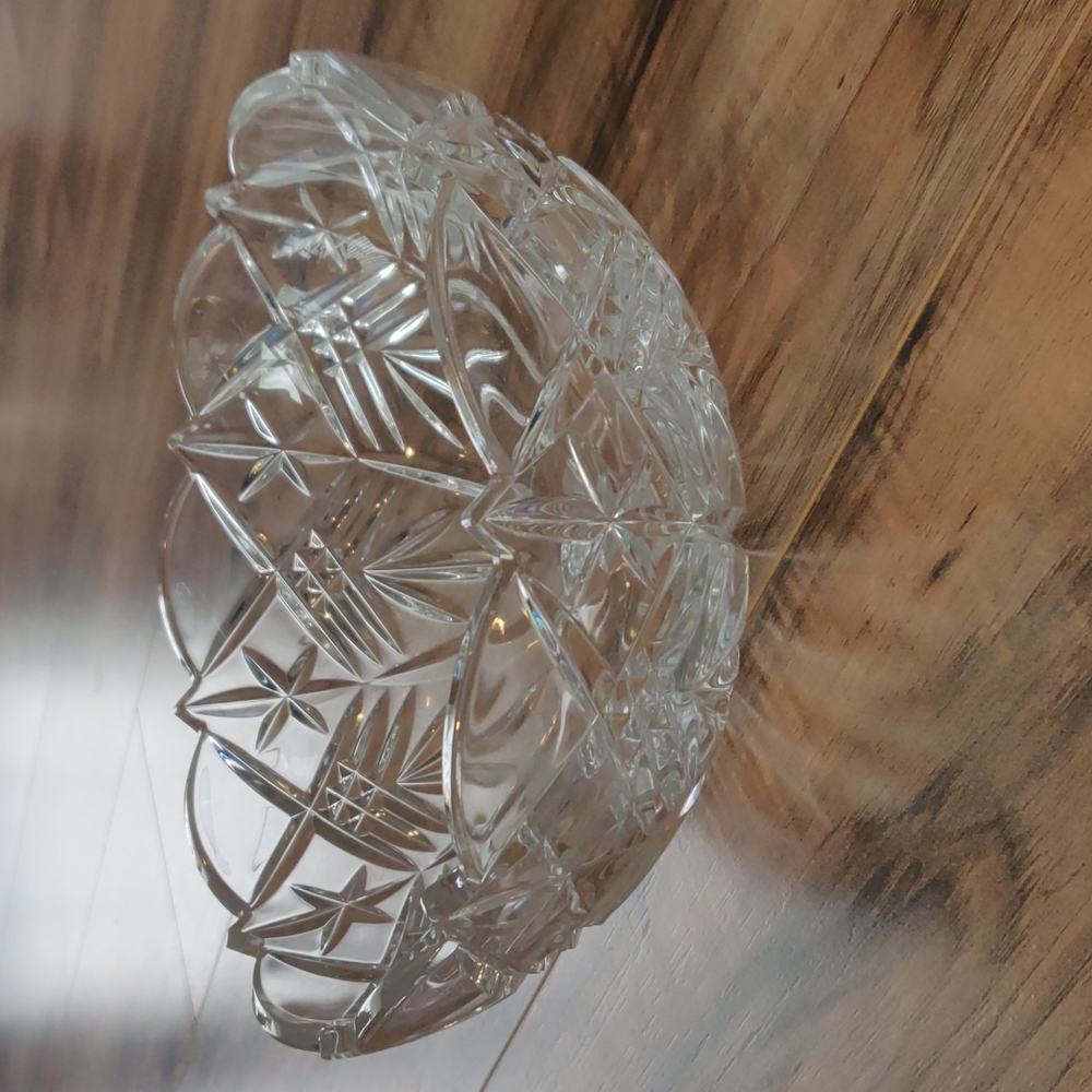 EUC Crystal Bohemia Bowl